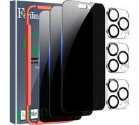ERSAN-[3+3 Pièces] Verre Trempé pour iPhone 14 Pro Max - Écran Anti Espion et Protection Caméra Objectif Arrière - Accessoire pour Appareil Photo 6,7 Pouces
