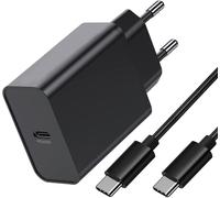 Ersan-45w Chargeur Usb C Rapide Et Câble Pour Samsung Galaxy S24 S25 Ultra/S23 Plus/S23/S22 Ultra/S22+/S21 S20 Fe,Note 10 Plus/20 Ultra,A54 5g/A14 A34 A53 A23 A33 A55,Tab S7 S8 S6,Prise Adaptateur Se
