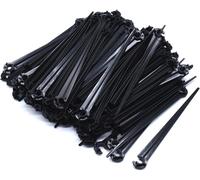 ERSAN-50 pièces Support de Tuyau, Fixation au Sol, Forme C, Tiges Solides, pour Irrigation de Vigne, Tuyau d'Arrosage de Jardin, Goutteur, Micro d'égouttement