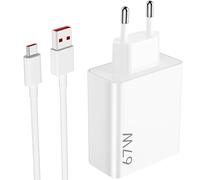 Ersan-67w Chargeur Rapide Usb Avec Câble Usb C 1m Pour Xiaomi 14t 13t Mix Flip Mix Fold 3 Redmi Note 14s 13 Pro 5g Pad 7 Pro, Chargeur Turbo Adaptateur Pour Poco M6 X6 X5 X4 F5 X3 Gt 13 Lite 12s Ultr