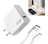 Ersan-90w Chargeur Rapide Avec Câble Usb C 1.5m Pour Xiaomi 15 14 13 Ultra Poco F6 X7 F7 Pro,Chargeur Turbo Hypercharge Pour Redmi Note 14s 13 Pro5g 13 Lite13t Mix Flip Pad 7 Pro Poco M6 X6 F5