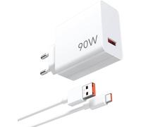 Ersan-90w Chargeur Rapide Avec Hypercharge Câble Usb C 1m Pour Xiaomi 15 Ultra 14 13 Ultra Poco X7 F7 Pro Redmi Note 15 Pro+ 5g, 67w Chargeur Turbo Pour Redmi Note 14s 13 Pro5g 13 Lite13t Mix Flip F6