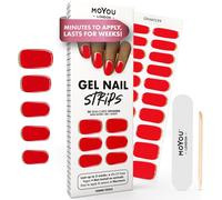 Ersan-Autocollants Auto-Adhésifs Pour Ongles En Gel Semi-Durci, Lampe Uv/Led Requise, 20 Enveloppes De Vernis À Ongles En Gel, Autocollants Pour Nail Art - Femme Fatale