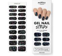 Ersan-Autocollants Auto-Adhésifs Pour Ongles En Gel Semi-Durci, Lampe Uv/Led Requise, 20 Enveloppes De Vernis À Ongles En Gel, Autocollants Pour Nail Art - Friday Night