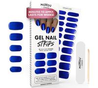 Ersan-Autocollants Auto-Adhésifs Pour Ongles En Gel Semi-Durci, Lampe Uv/Led Requise, 20 Enveloppes De Vernis À Ongles En Gel, Autocollants Pour Nail Art - Midnight Madness