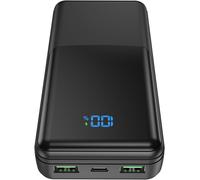 Ersan-Batterie Externe, 30w 27000mah Power Bank, Batterie Portable Usb C (Entrée/Sortie) Pd3.0 Qc4.0 Charge Rapide Chargeur Avec Affichage Lcd Compatible Smartphones Tablets Watches Etc.