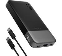 Ersan-Batterie Externe Charge Rapide 10000mah 25w Petit Power Bank Pd3.0qc4.0 Chargeur Portable Mince Et Léger Powerbank Usb C In&out Compatible Avec Iphone16 15 14 Samsung Tablette (Noir, 25w)