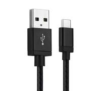 Ersan-Câble Usb C Type C Vers Usb A Charge Et Data Compatible Avec Microsoft Xbox Series X, Series S/One Elite Controller 2 2.0 3a Nylon Noir 1m Console Manette Gaming