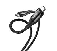 ERSAN-Câble USB C vers USB C 240 W (1 m), Câble de charge rapide PD 3.1 240 W avec écran LED pour batterie V Mount, pour Anker, pour Téléphone et Ordinateur - 5113