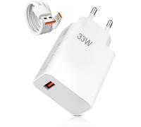 Ersan-Chargeur 33w, Pour Xiao-Mi Red-Mi Note 13/12/11 Pro/11s/10/12 Pro/13 Pro, Pour Xiao-Mi 14/12/10t/11 Lite/10 Lite, Poco X6/X3/F3/X5/M5/F2 Pro, Chargeur Turbo Avec Câble Usb-C 1 M