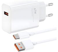 Ersan-Chargeur Rapide 67 W Avec Câble Usb C De 1.5 M, Pour Xiaomi Mi14 Mi13t Mi13 13 Pro Mi12 Mi11 Mi10 Redmi Note 13 12 11 10 9 Note 13 12 11 Pro Poco F5 X6 X5 X4