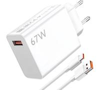 Ersan-Chargeur Rapide Xiaomi 67w Usb C Pour Mi14, 14 Ultra, 13 Pro, 12, Redmi Note 13, 12 Pro+ 5g, Poco F6, X5, Chargeur Turbo Avec Câble Usb C 2m, Chargeur Rapide Pour Xiaomi 67w