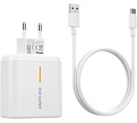 Ersan-Chargeur Usb 65 W Pour Oppo Super Vooc Charge Avec Câble De Charge Usb Type C Adaptateur Rapide Pour Oppo Find X5 X5 Pro X5 Lite X3 Pro X3 Neo X2 X2 Pro N2 Flip Reno 8t