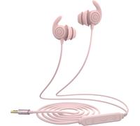 ERSAN-Écouteurs de sommeil filaires avec prise jack 3,5 mm, isolation du bruit de 30 dB, 2 g, léger, en silicone souple, écouteurs plats fins pour voyage en avion, travail, livre audio, méditation