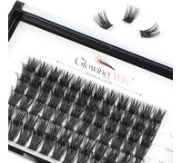 Ersan-Faux Cils Individuel Extension Cils Cluster Lashes Réutilisable 72pcs 10-16mm Bouquet Cils Volume Russe Diy Extensions De Cils Professionnel
