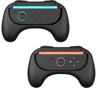 Ersan-Grips Pour Nintendo Switch 2 Joy-Con, Poignée Ergonomique Pour Manette Switch 2 Joy Cons, Antidérapante, 2 Pack (Noir)
