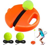 Ersan-Kit D'entraînement De Tennis, Avec 3 Balles Rebondissantes, Équipement De Tennis Portable, Balle D'entraînement De Tennis, Balle D'entraînement De Tennis, Balle D'entraînement De Tennis