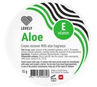 Ersan-Lovely Lash Cream Remover Pour Extensions De Cils Parfum : Aloe Vera Crème Nettoyante Douce Et Rapide Pour Enlever Les Extensions De Cils & La Colle Volume & Cils Individuels