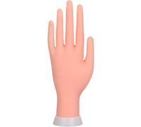 Ersan-Modèle De Pratique À Ongles, Mâle Souple Et Souple En Plastique Souple Pour La Formation De Démarreur Fake Nail Art, Manucure Bricolage, Couleur Chair