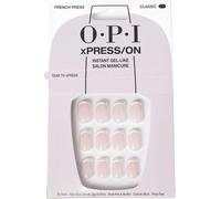 Ersan-Opi Xpress/On - Faux Ongles Effet Gel, Tenue Jusqu'à 14 Jours - Kit Incluant 30 , 1 Lime Doule Face, 1 Stick De Colle, 1 Bâtonnet Cuticules Et 1 Lingette Nettoyante