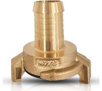 ERSAN-PipeSan Raccord Express Laiton Système Geka 3/4¿ ¿ Embout Fileté ou Raccord Tuyau d¿Arrosage, Compatible Gardena, Eau Potable, Qualité Testée, Anti-Fuite