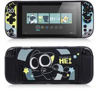 Ersan-Protective Case Compatible With Switch 2, Hard Pc Slim Dockable Shell Cover Designed For Switch 2025 Game Console And Joy Con Controllers - The Hei Serie