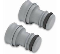 ERSAN-Sintrix-Fab Bouchon de raccord de tuyau anti-fuite, compatible avec les raccords de tuyau Gardena Garden 13 mm (1/2"") et 15 mm (5/8"") - Connecteur avec anneau d'étanchéité empêche l'accumulati