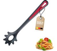 Ersan-Spaghettilöffel/Pasta-Schöpflöffel, Hitzebeständig Bis 270 °C, Ppa, Länge: 30,5 Cm, Gallant Plus, Schwarz/Rot, 29602275