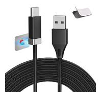Ersan-Staycable Câble Usb Vers Usbc Avec Support Magnétique, 5 Ft/1,5 M Usb-A Vers Type C, Charge Rapide Et Gestion Des Câbles De Bureau, Compatible Avec Iphone 15 16 Pro Max