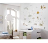 Ersan-Sticker Mural Disney - Winnies Woodland - Dimensions : 50 X 70 Cm - Forêt De Cent Morgenwald, Autocollant, Chambre D'enfant, Chambre De Bébé, Winnie L'ourson