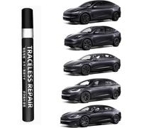 Ersan-Stylo De Retouche Pour Tesla Model Y Juniper Model 3 Highland Model X Model S Peinture Pour Réparer Les Éclats De Pierre Et Les Rayures Sur La Voiture, Stealth Grey - Pn01