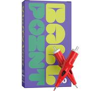 Ersan-Tattoo Ball Pen Needles, Solong 20 Pcs Ballpoint Pen Cartridge Needles For Dot Drawing Practice On Paper For Beginners En18-Bp-20-Red (Red)