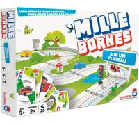 ERSAN-\u2013 Mille Bornes sur Un Plateau - Grand Classique \u2013 Jeu de société \u2013 Jeu de Plateau \u2013 A Jouer en Famille ou Entre Amis \u2013 Jeu Familial \u2013 2 Joueurs et Plus \u2013 Dès