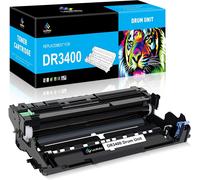 ERSAN-Unité tambour DR3400 pour Brother DCP-L5500DN L6600DW HL-L5000D L5100DN L5100DNT L5200DW L6250DN L6300DW L6300DWT L6400DW L6400DWT MFC-L5700DN L5750DW 6800 DW. L6800DWT L6900DW (lot de 1)