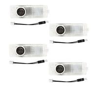 ERSDGG Lot de 4 projecteurs LED pour portières de voiture, éclairage de bienvenue pour 1/2/3/4/5/6/7/X1/X2/X3/X4/X5/X6/X7/M/Z/GT