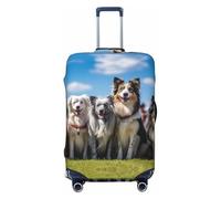 ERSDWRE Dog Show Housse de bagage élastique pour valise Compatible avec accessoires de voyage de 45,7 à 81,3 cm, Noir , XL