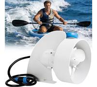 ErShangMao Kit De Moteur Électrique pour Aileron, Paddle Et Sup, Propulseur sous-Marin Motorisé avec Pompe À Jet De 380 W, 6-8 Km/H, Fonctionne sur Kayak Gonflable, Planche De Surf, Sup, Bateau