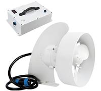 ErShangMao Kit De Propulsion Électrique sous-Marine À Aileron pour Paddle,Aileron Motorisé pour Planches De Surf Électriques,Sup Et Kayaks,6-8 Km/H,Télécommande 5 Vitesses, Kit Moteur Sup 380 W