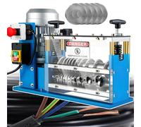 ErShangMao Nouvelle Machine À Dénuder Les Fils pour Le Recyclage des Déchets De Cuivre,Dénudeur De Câbles Électriques Industriels, 30 M/Min,Dénude Les Fils De Caoutchouc/Plastique De 1,5 À 38 Mm 750W