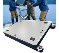 ErShangMao Ponton De Pêche Gonflable Professionnel pour L'extérieur, Plateforme De Pêche Gonflable De 250 Cm/300 Cm, Capacité De 200 Kg (440 LB), Pouvant Accueillir 1 À 3 Adultes. 3M