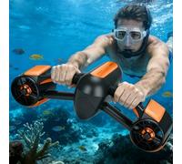 ErShangMao Scooter sous-Marin pour Adultes, Idéal pour La Plongée avec Tuba Et sous-Marine, Propulseur De Scooter sous-Marin, Propulsion en Piscine, Profondeur Maximale De 50 M, 2 Modes