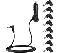 Ershi-1m 36w Câble D'alimentation Chargeur De Voiture Universel, 12v 3a Câble Rallonge Allume Cigare Dc 5.5x2.1mm Avec Interrupteu[8