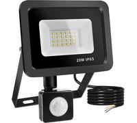 ERSHI-20W Projecteur LED Avec Détecteur de Mouvement, 24 LEDs Spot LED Extérieur Avec Détecteur IP65 Etanche, Projecteur LED Eclai[1054]
