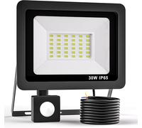 ERSHI-30W Projecteur Exterieur Detecteur de Mouvement, 3000LM 36 LEDs Spot LED Extérieur Avec Détecteur de Mouvement IP65 Etanche [1053]