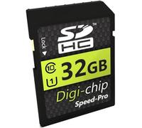 ERSHI-32 GO 32GB UHS-1 CLASS 10 SD SDHC Carte Mémoire pour Nikon Coolpix A900, B500, B700, CP A10, A100, DL24-85, DL18-50 & DL24-5[481]