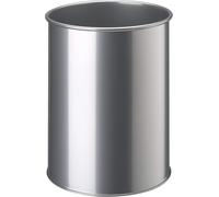 Ershi-330123 Corbeille À Papier Métal 15l Argent[125]