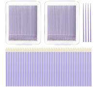 Ershi-400 Pinceaux Applicateurs De Cils, 50 Pinceaux À Lèvres, Micro-Pinceaux À Cils, Petits Pinceaux De Maquillage, Applicateurs [543]