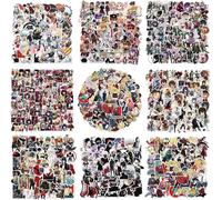 Ershi-400pcs Anime Mixed Stickers Pack D'autocollants Anime Classique, Autocollant En Vinyle Pour Bouteilles D'eau Ordinateur Port[6
