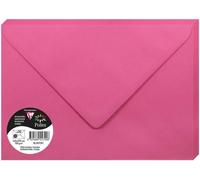 Ershi-5572c - Paquet De 20 Enveloppes Gommées - Format C5 16,2x22,9cm - 120g/M² - Coloris Rose Fuchsia - Invitation Evènements Et [204]