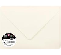 Ershi-56040c - Paquet De 20 Enveloppes Gommées - Format C5 16,2x22,9cm - 120g/M² - Coloris Blanc Naturel - Invitation Evènements E[201]